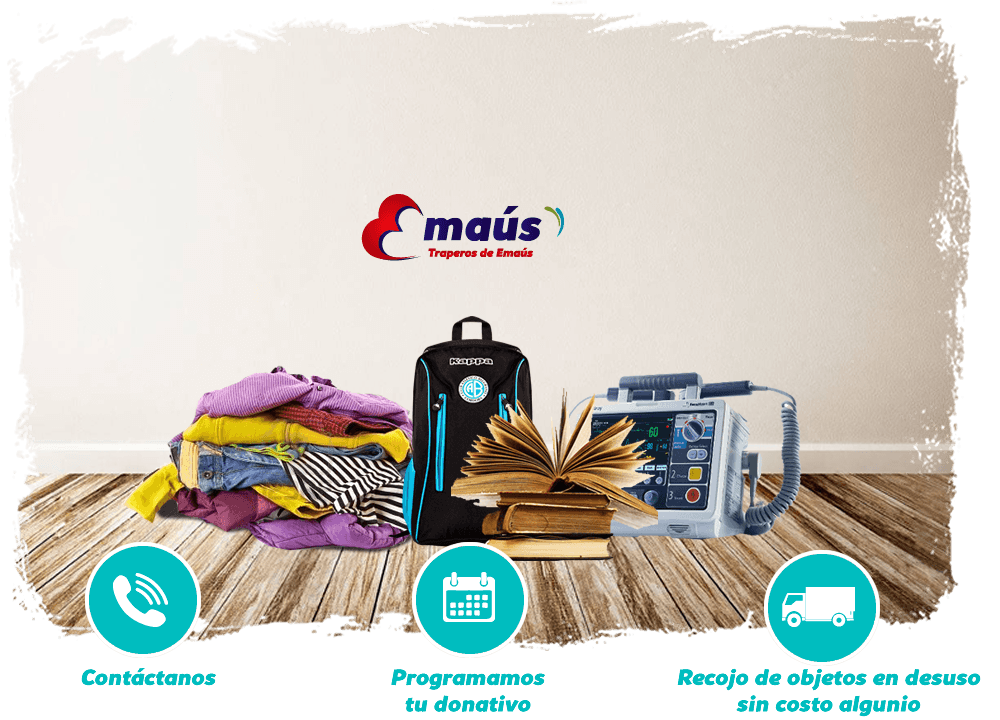 Traperos de Emaús Lima Traperos de Emaús - Qué puedo donar