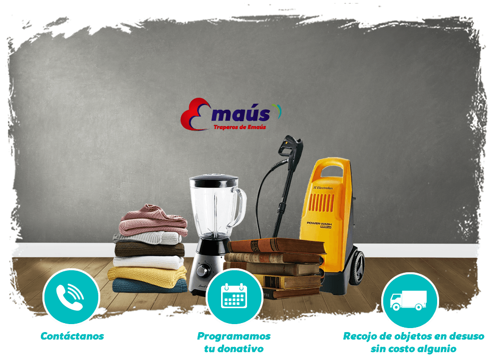 Traperos de Emaús Lima Traperos de Emaús - Qué puedo donar